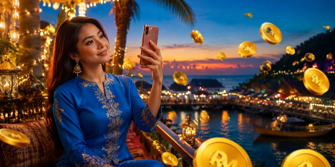 Wanita berbaju kurung Malaysia bermain kasino mudah alih poe2db secara sihat dan bertanggungjawab